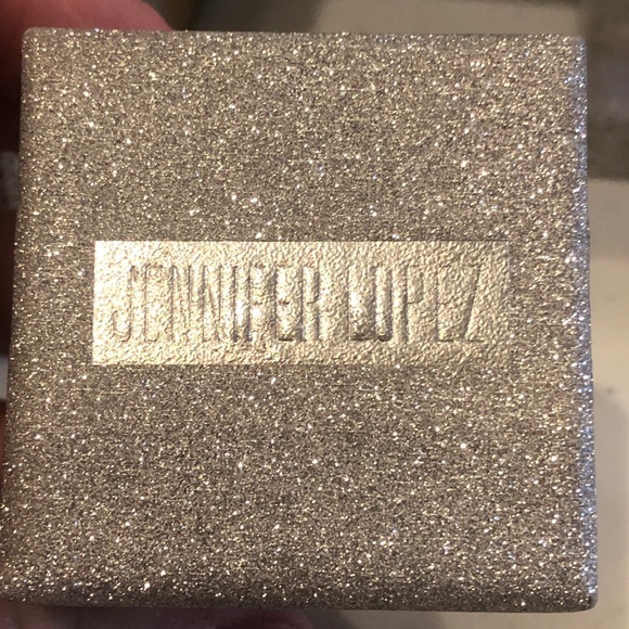 New in Box Jennifer Lopez Earrings silver tone clear rhinestone balls postback - Picture 5 of 5